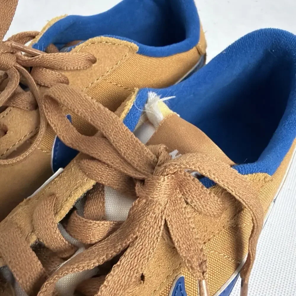 Nike SB Heritage Vulc Skate Brown Blue Sneakers CD5010-200 8m
